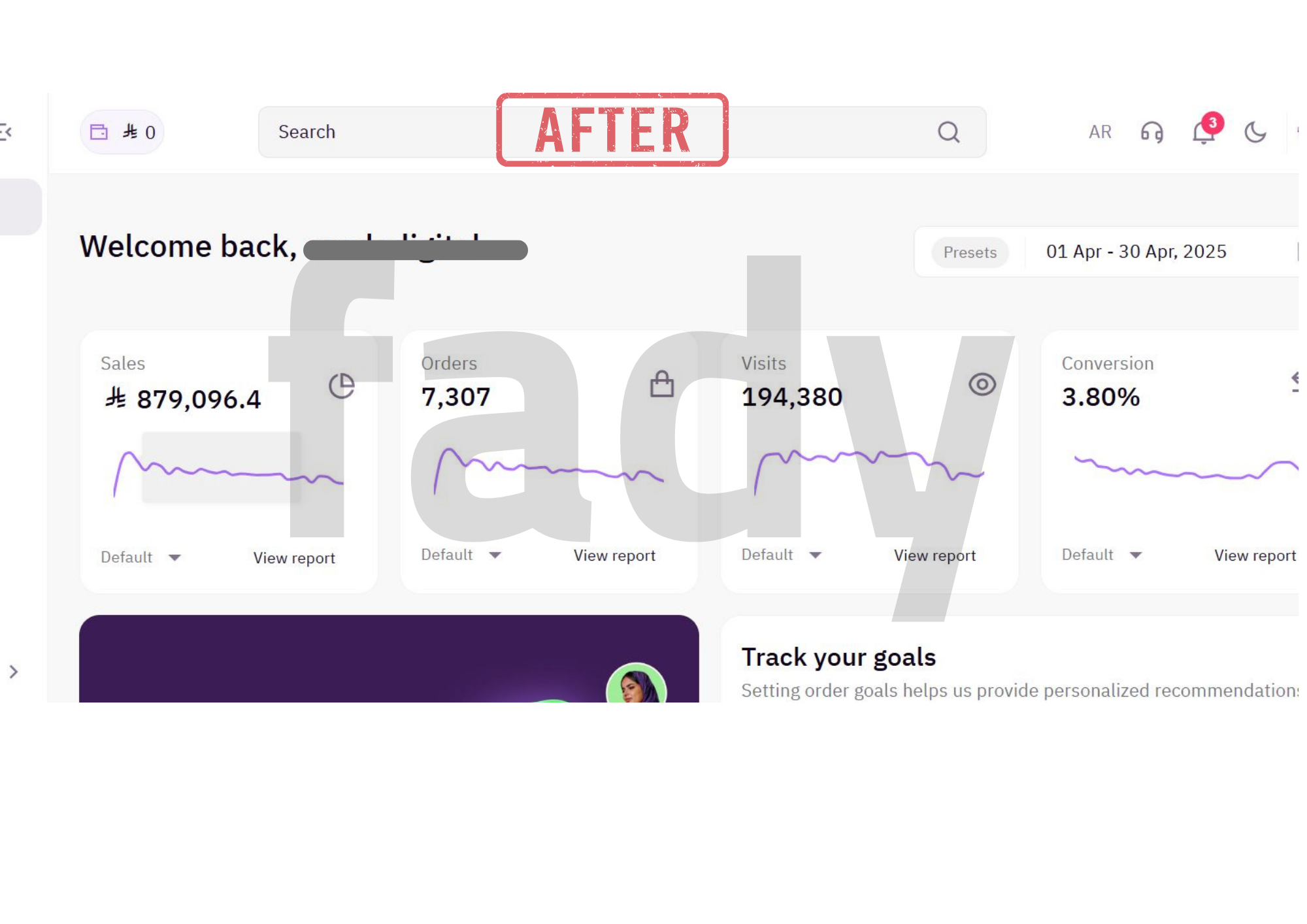 Zid Store after optimization - April