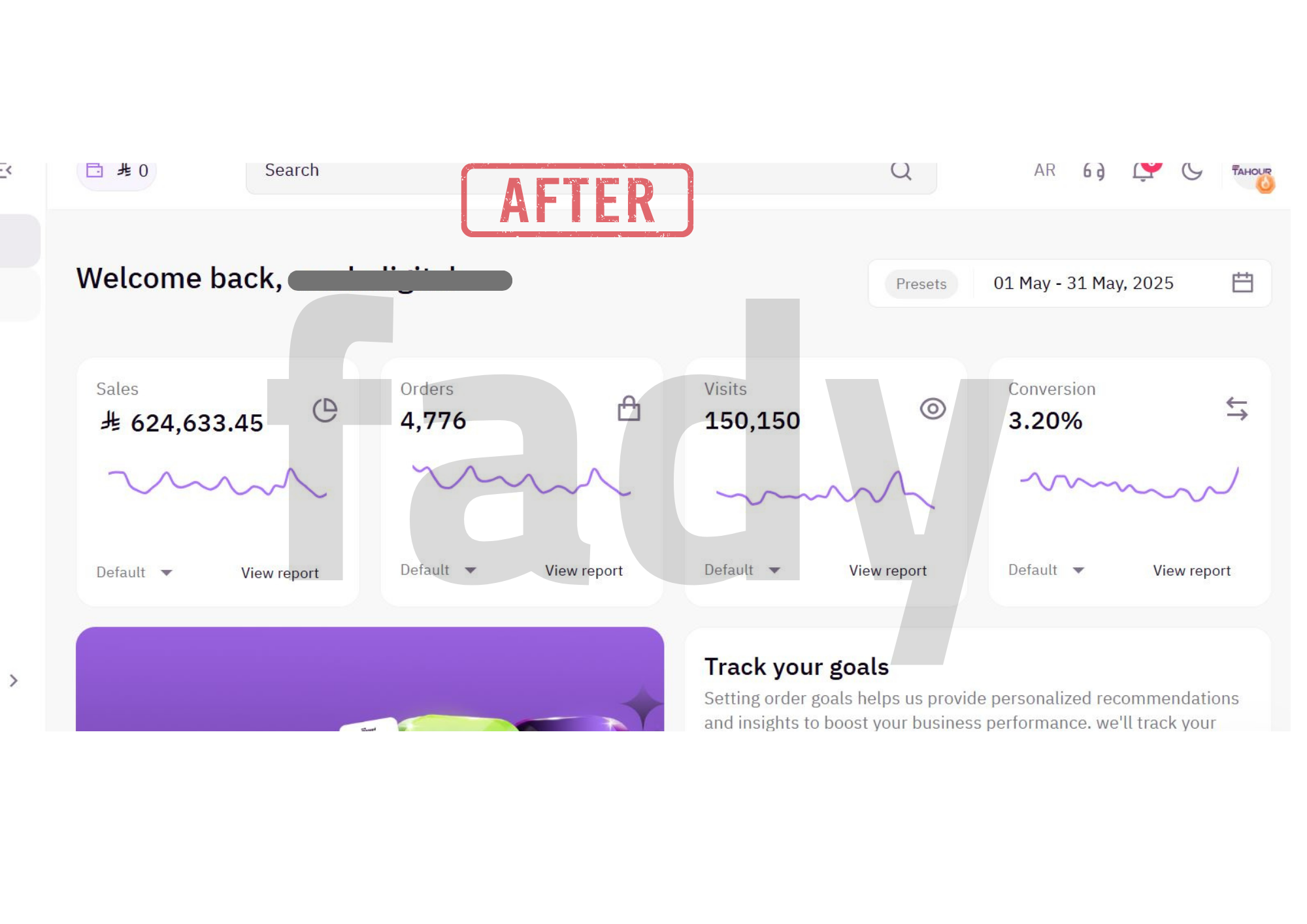 Zid Store after optimization - May